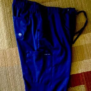 Healing Hands navy scrub pants